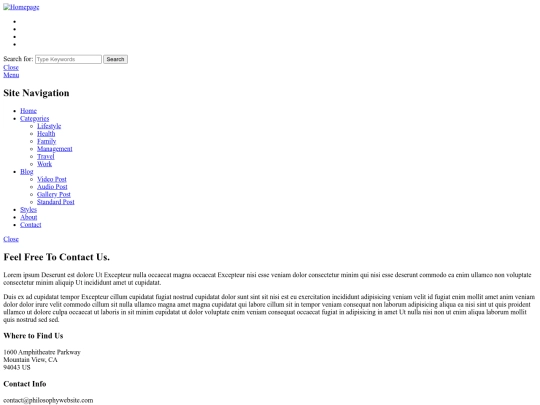 contact screenshot