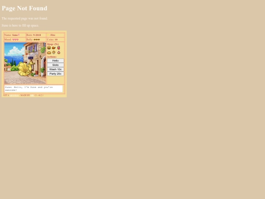not_found screenshot