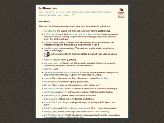 credits screenshot