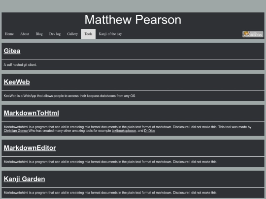 tools screenshot