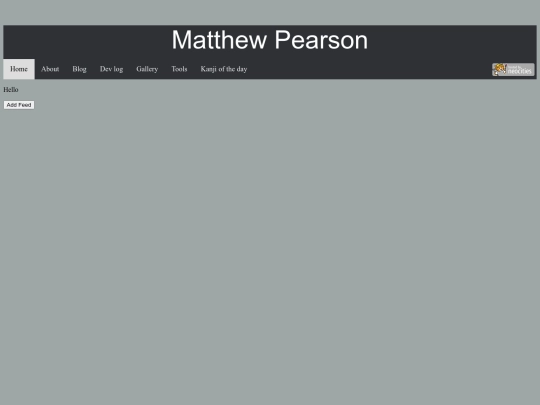 tools/rssfeed/rssfeed screenshot