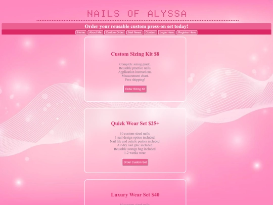 order screenshot