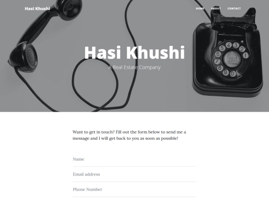 contact screenshot