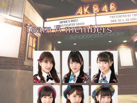 TeamA screenshot