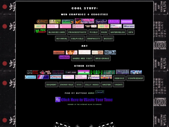 links screenshot