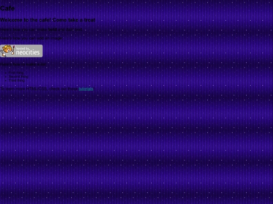 cafe screenshot