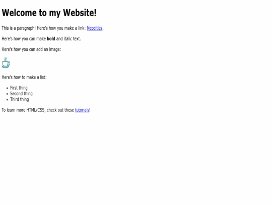 index screenshot