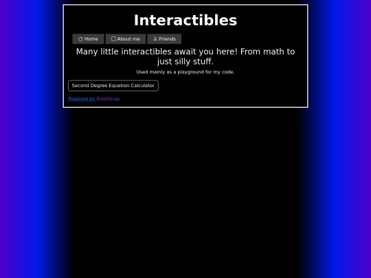 pages/Interactibles screenshot