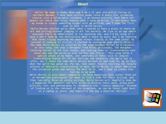 aboutme screenshot