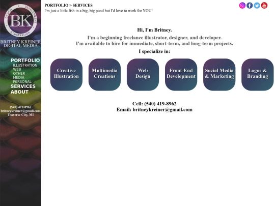services screenshot