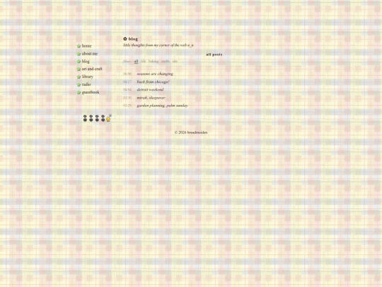 blog screenshot