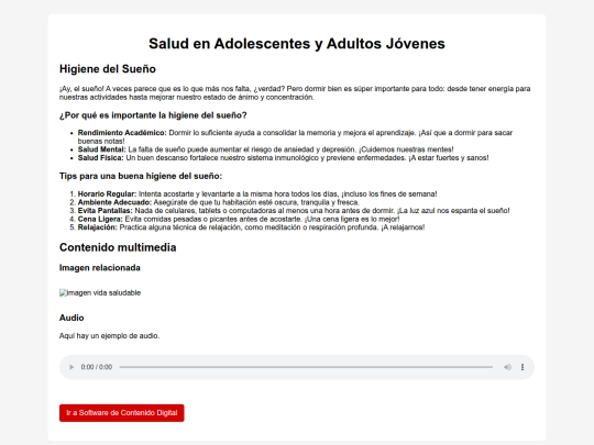 salud screenshot
