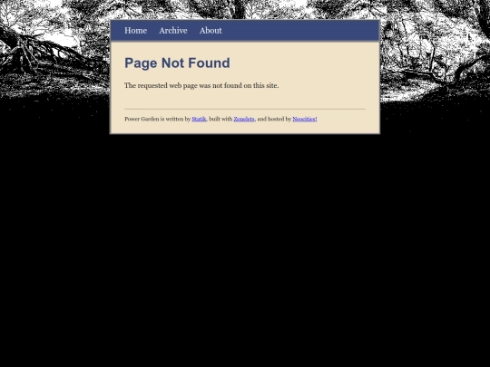 not_found screenshot