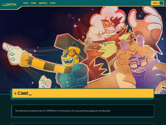loatm/cast screenshot