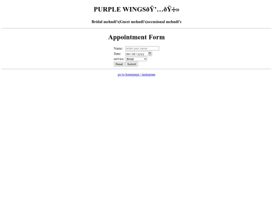appointment/appointment screenshot