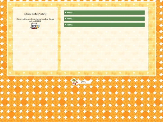 diary screenshot