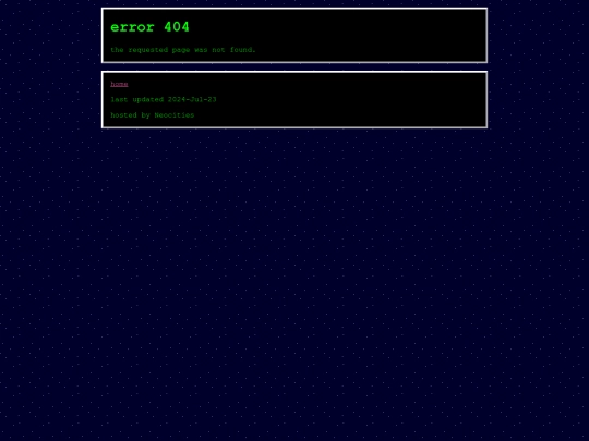 not_found screenshot