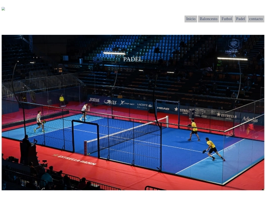 padel screenshot