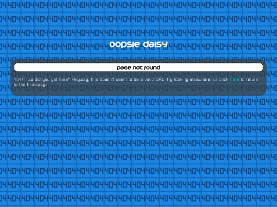 not_found screenshot
