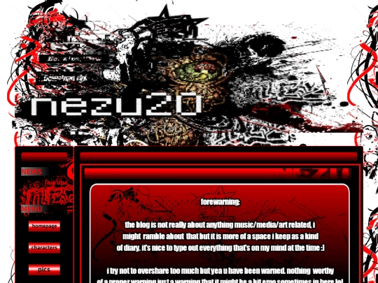 blog screenshot