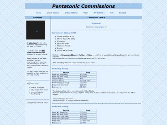 index screenshot