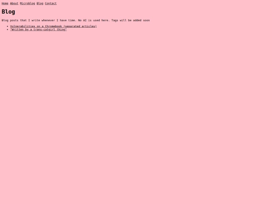 blogs screenshot