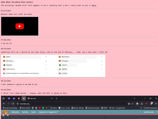 microblog screenshot