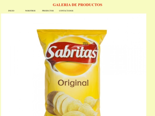PRODUCTOS screenshot