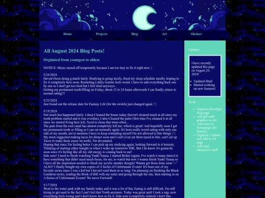 Blog-August screenshot