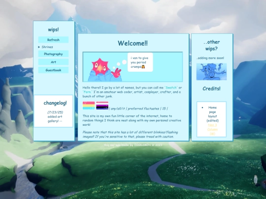 home screenshot