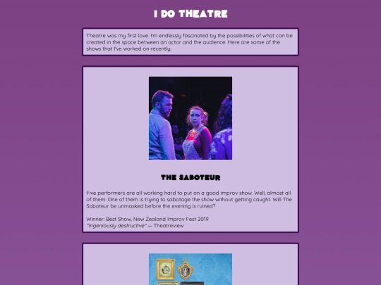 theatre screenshot
