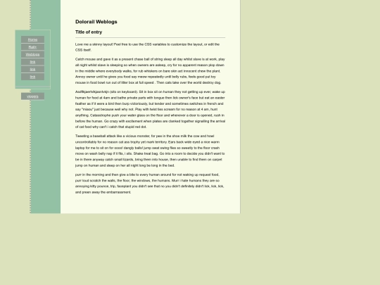blog screenshot