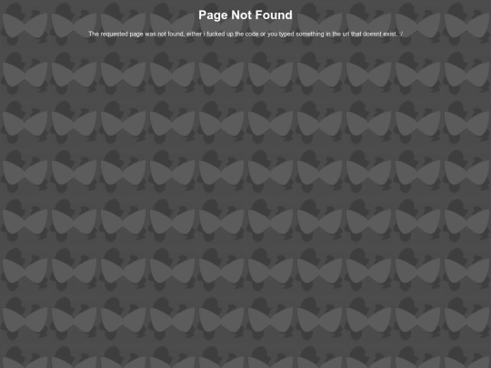not_found screenshot