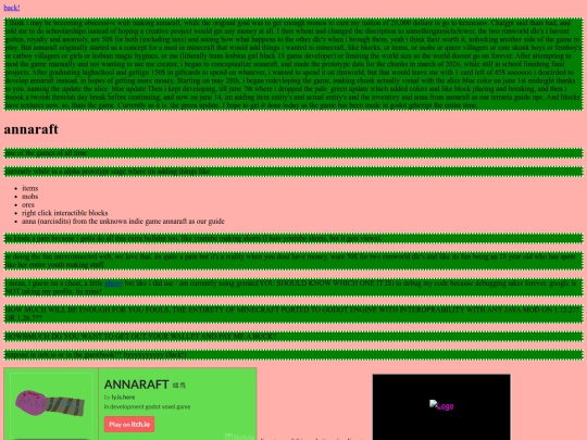 games/annaraft screenshot
