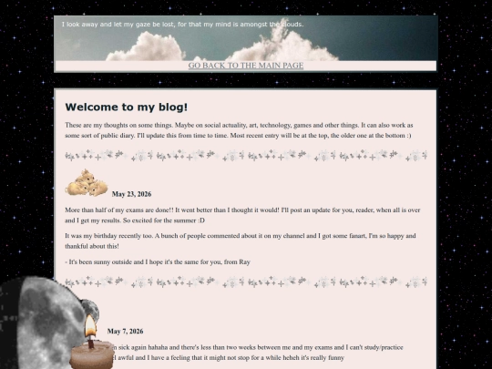 blog screenshot