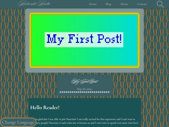 en/blog/first-post screenshot