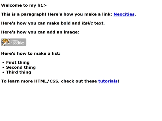 index screenshot