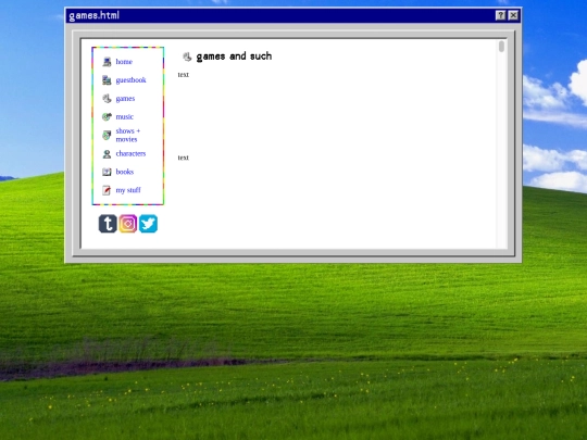 games screenshot