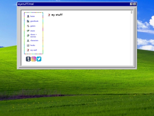mystuff screenshot