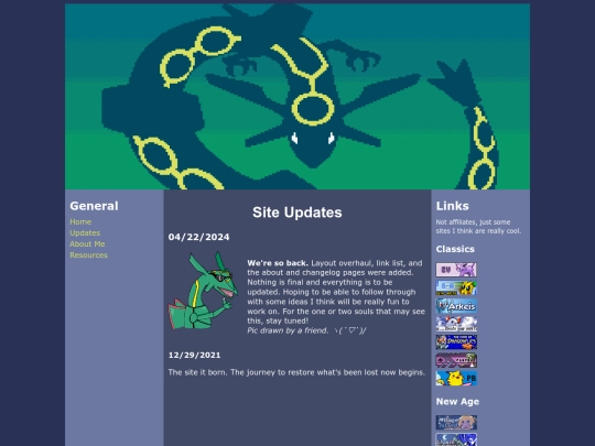 updates screenshot