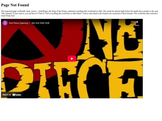 not_found screenshot