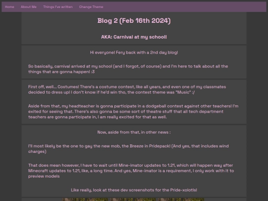 blog entries/blog2 screenshot