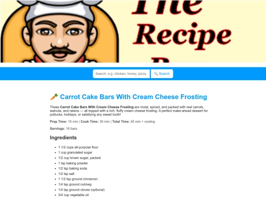 carrotcakebarswithcreamcheesefrosting screenshot