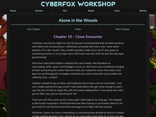 stories/Alone_in_the_Woods/chapter15 screenshot