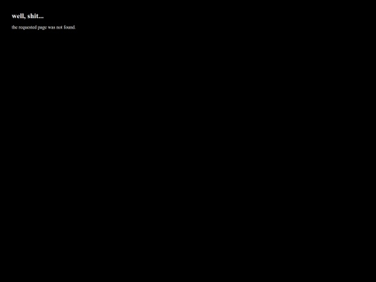 not_found screenshot