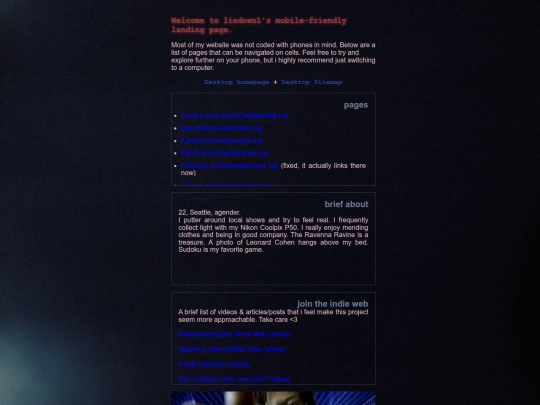 mobilelanding screenshot