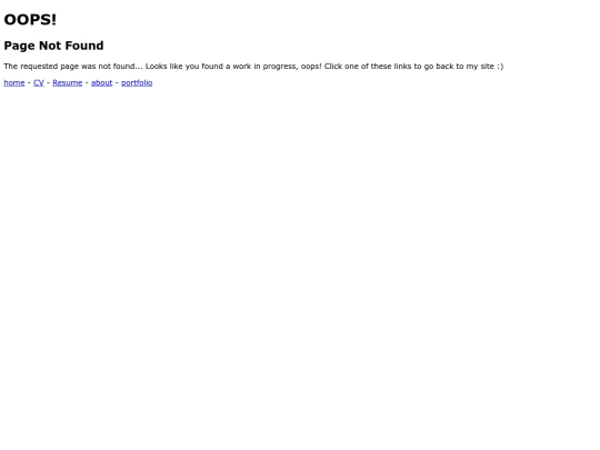 archive/portfoliotest screenshot