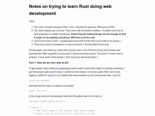 rustweb screenshot
