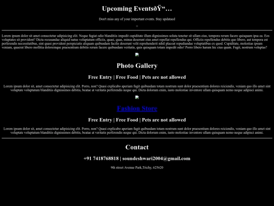 Events/event screenshot