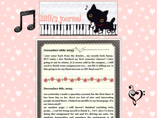 diary screenshot